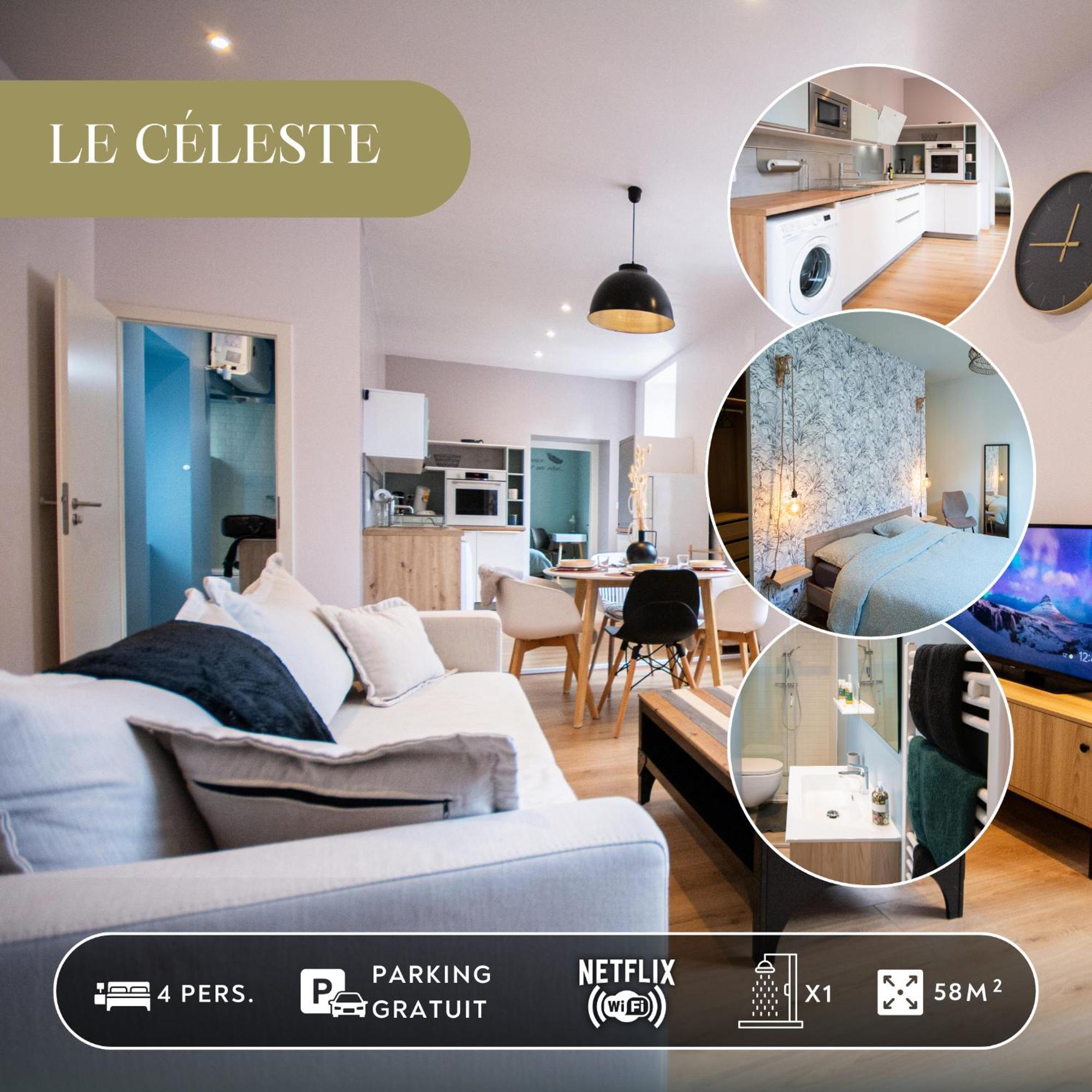 Le Celeste, Centre Historique, Wifi-Netflix Belfort Eksteriør bilde
